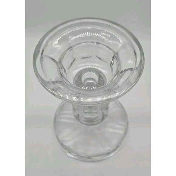 Vintage Royal Limited Crystal 2 Way Candlestick 24% Full Lead Handcut Czech Rep. - Picture 2 of 9